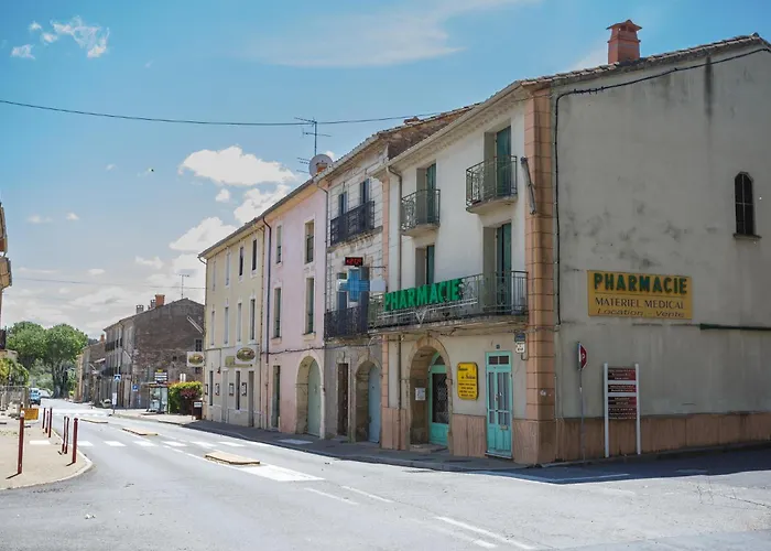 Cosy Apartment In Ancient Gabian With River And Vineyard Views