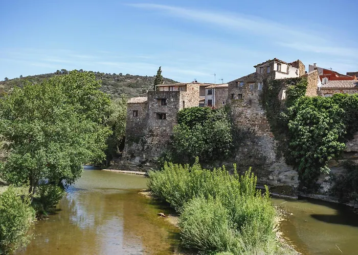 Cosy Apartment In Ancient Gabian With River And Vineyard Views