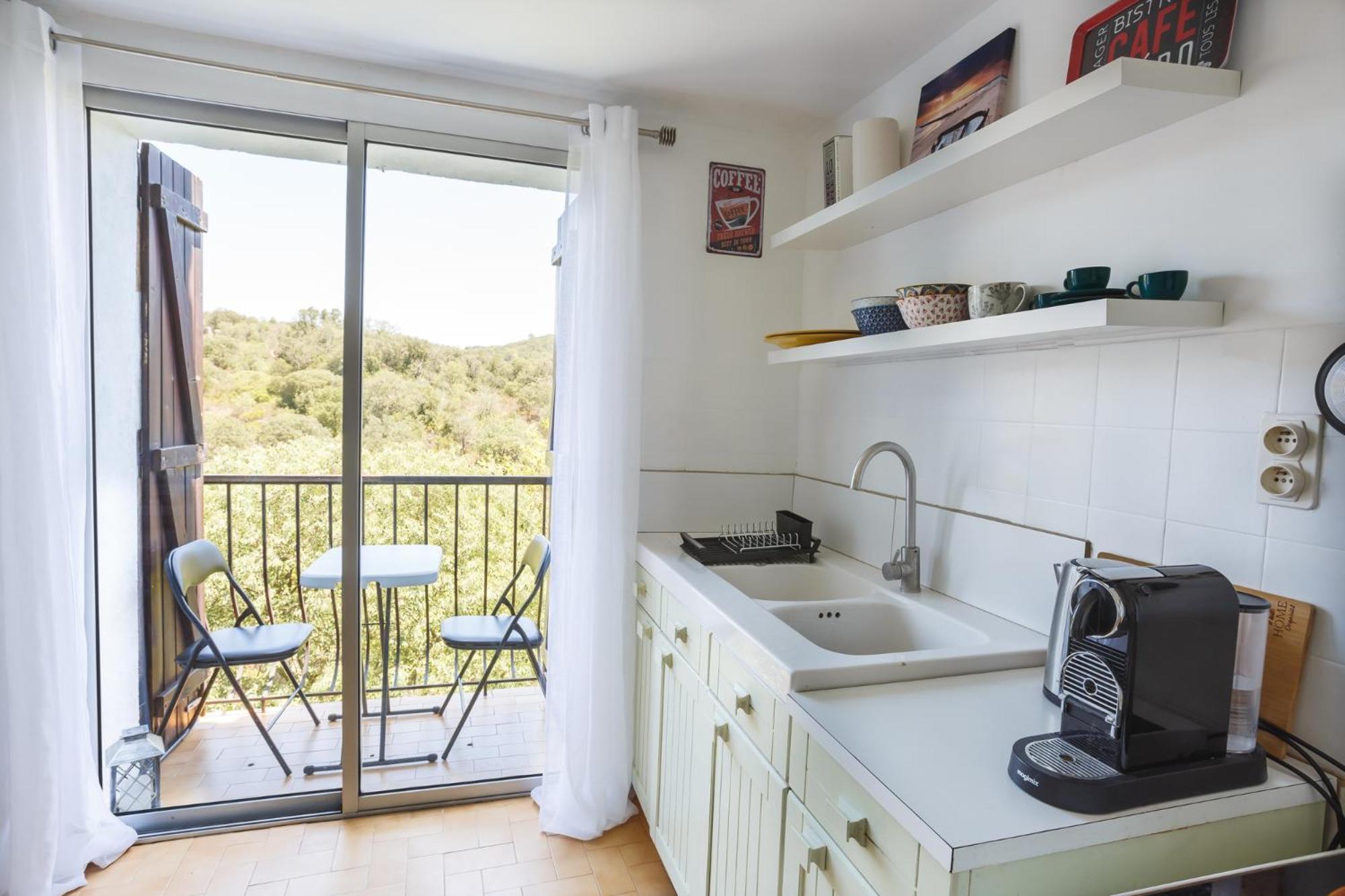 Apartment Cosy In Ancient With River And Vineyard Views Gabian